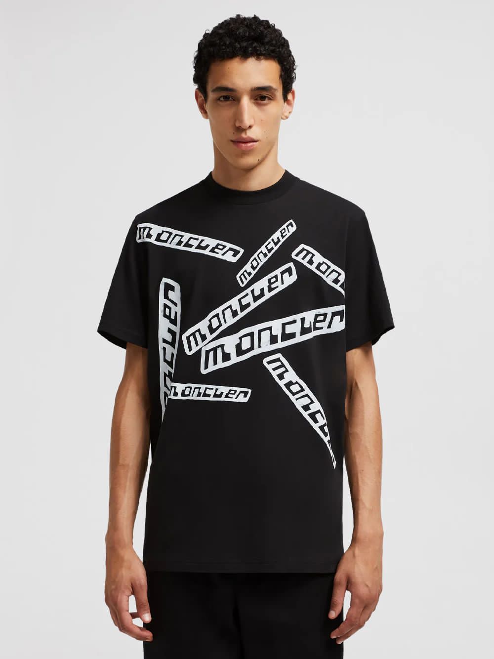 Moncler Graphic Logo Motif T-Shirt