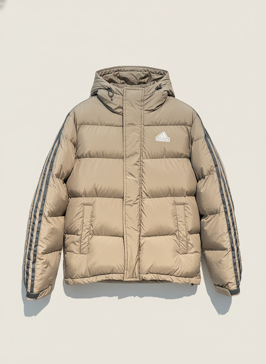 Adidas Puffer Jacket Brown