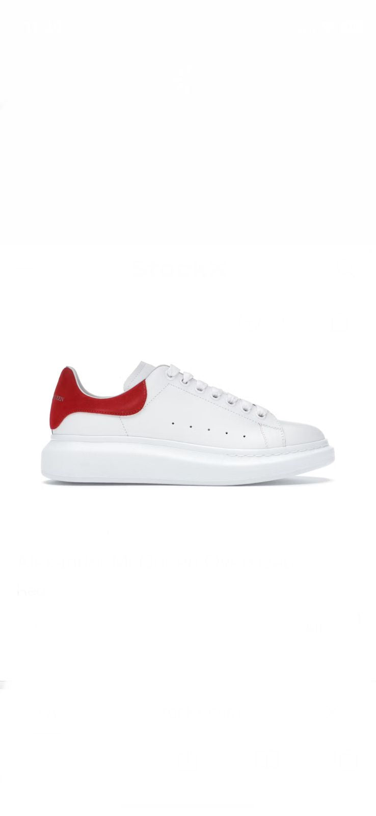 Alexander McQueen Oversized – Red