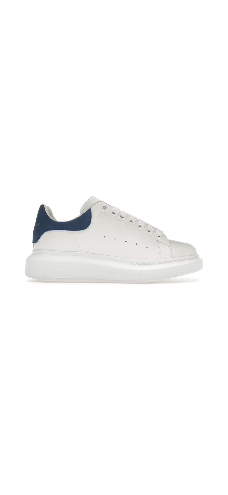 Alexander McQueen Oversized – Blue