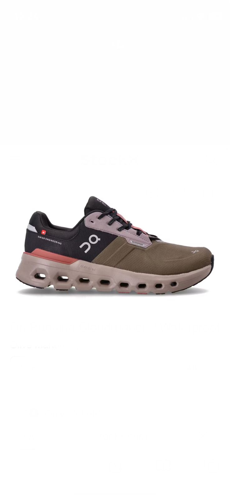 On Running Cloudrunner 2 Waterproof – Olive Mahogany